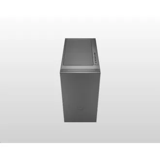 Cooler Master Gehäuse Silencio S400 Steel, mATX, 2x 120mm Lüfter, Schwarz