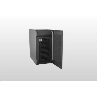 Cooler Master Gehäuse Silencio S400 Steel, mATX, 2x 120mm Lüfter, Schwarz