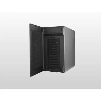 Cooler Master Gehäuse Silencio S400 Steel, mATX, 2x 120mm Lüfter, Schwarz