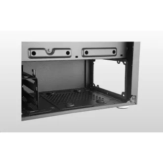 Cooler Master Gehäuse Silencio S400 Steel, mATX, 2x 120mm Lüfter, Schwarz