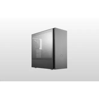 Cooler Master Gehäuse Silencio S600 TG, ATX, Transparente Seitenwand, 2x 120mm Lüfter, Schwarz Cooler Master Gehäuse Silencio S600 TG, ATX, Transparente Seitenwand, 2x 120mm Lüfter, Schwarz