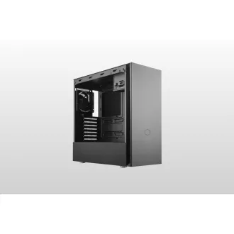 Cooler Master Gehäuse Silencio S600 TG, ATX, Transparente Seitenwand, 2x 120mm Lüfter, Schwarz Cooler Master Gehäuse Silencio S600 TG, ATX, Transparente Seitenwand, 2x 120mm Lüfter, Schwarz