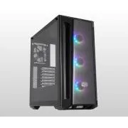 Cooler Master Gehäuse MasterBox MB520 ARGB, E-ATX, Transparente Seiten, 3x 120mm ARGB Lüfter, 1x 120mm Lüfter, Schwarz