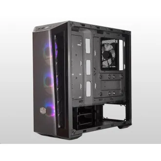 Cooler Master Gehäuse MasterBox MB520 ARGB, E-ATX, Transparente Seiten, 3x 120mm ARGB Lüfter, 1x 120mm Lüfter, Schwarz Cooler Master Gehäuse MasterBox MB520 ARGB, E-ATX, Transparente Seiten, 3x 120mm ARGB Lüfter, 1x 120mm Lüfter, Schwarz