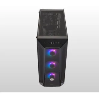 Cooler Master Gehäuse MasterBox MB520 ARGB, E-ATX, Transparente Seiten, 3x 120mm ARGB Lüfter, 1x 120mm Lüfter, Schwarz Cooler Master Gehäuse MasterBox MB520 ARGB, E-ATX, Transparente Seiten, 3x 120mm ARGB Lüfter, 1x 120mm Lüfter, Schwarz