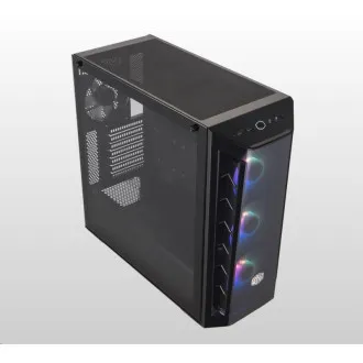 Cooler Master Gehäuse MasterBox MB520 ARGB, E-ATX, Transparente Seiten, 3x 120mm ARGB Lüfter, 1x 120mm Lüfter, Schwarz Cooler Master Gehäuse MasterBox MB520 ARGB, E-ATX, Transparente Seiten, 3x 120mm ARGB Lüfter, 1x 120mm Lüfter, Schwarz