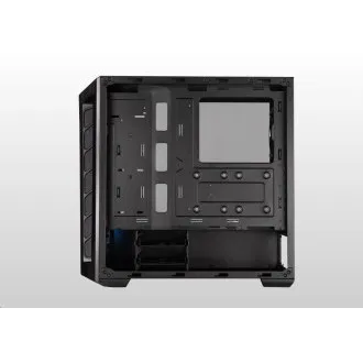 Cooler Master Gehäuse MasterBox MB520 ARGB, E-ATX, Transparente Seiten, 3x 120mm ARGB Lüfter, 1x 120mm Lüfter, Schwarz Cooler Master Gehäuse MasterBox MB520 ARGB, E-ATX, Transparente Seiten, 3x 120mm ARGB Lüfter, 1x 120mm Lüfter, Schwarz