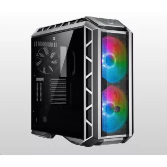 Cooler Master Gehäuse MasterCase H500P Mesh ARGB, E-ATX, Mid Tower, grau, ohne Netzteil