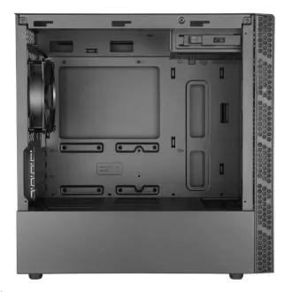 Cooler Master Gehäuse MasterBox MB400L ODD, mATX, 1x 120mm Lüfter, Schwarz