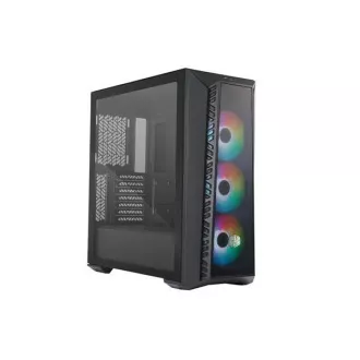 Cooler Master Gehäuse MasterBox 520 Mesh, ATX, Transparente Seitenwand, 3x 120mm ARGB Lüfter, ARGB Hub, Schwarz Cooler Master Gehäuse MasterBox 520 Mesh, ATX, Transparente Seitenwand, 3x 120mm ARGB Lüfter, ARGB Hub, Schwarz