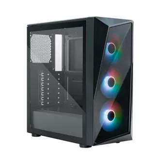 Cooler Master Gehäuse CMP 520, ATX, Transparente Seitenwand, 3x 120mm ARGB Lüfter, Schwarz