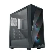 Cooler Master Gehäuse CMP 520, ATX, Transparente Seitenwand, 3x 120mm ARGB Lüfter, Schwarz