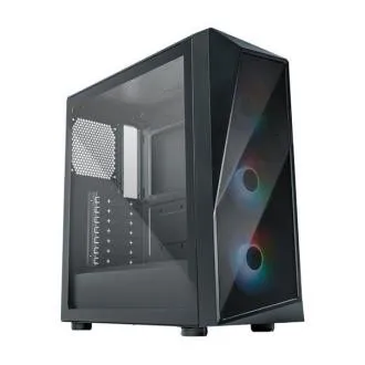 Cooler Master Gehäuse CMP 520, ATX, Transparente Seitenwand, 3x 120mm ARGB Lüfter, Schwarz