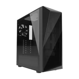 Cooler Master Gehäuse CMP 520L, ATX, ohne Netzteil, transparente Seitenwand, schwarz