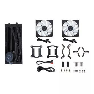 Cooler Master Wasserkühlung MasterLiquid ML240L Core ARGB, LGA1851, AM5 Cooler Master Wasserkühlung MasterLiquid ML240L Core ARGB, LGA1851, AM5