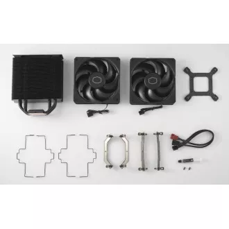 Cooler Master Kühler Hyper 212 Black X Duo, 120mm, LGA1851, AM5, schwarz Cooler Master Kühler Hyper 212 Black X Duo, 120mm, LGA1851, AM5, schwarz