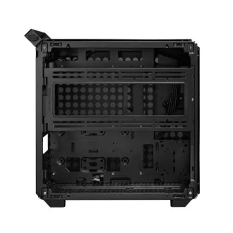 Cooler Master Gehäuse Qube 500 Flatpack, E-ATX, Transparente Seiten, 1x 120mm Lüfter, Schwarz Cooler Master Gehäuse Qube 500 Flatpack, E-ATX, Transparente Seiten, 1x 120mm Lüfter, Schwarz