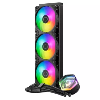 Cooler Master Wasserkühlung MasterLiquid 360 Atmos ARGB, 3x120mm, LGA1851, AM5, schwarz Cooler Master Wasserkühlung MasterLiquid 360 Atmos ARGB, 3x120mm, LGA1851, AM5, schwarz