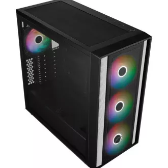 Cooler Master Gehäuse MasterBox 600, ATX, Transparentes Seitenteil, 3x 140mm ARGB Lüfter, 1x 120mm ARGB Lüfter, ARGB Hub, Schwarz Cooler Master Gehäuse MasterBox 600, ATX, Transparentes Seitenteil, 3x 140mm ARGB Lüfter, 1x 120mm ARGB Lüfter, ARGB Hub, Schwarz