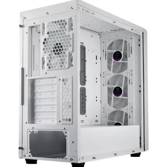 Cooler Master Gehäuse MasterBox 600, ATX, Transparentes Seitenteil, 3x 140mm ARGB Lüfter, 1x 120mm ARGB Lüfter, ARGB Hub, Weiß Cooler Master Gehäuse MasterBox 600, ATX, Transparentes Seitenteil, 3x 140mm ARGB Lüfter, 1x 120mm ARGB Lüfter, ARGB Hub, Weiß