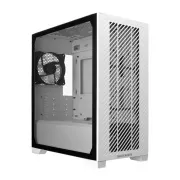 Cooler Master Gehäuse Elite 301 Lite, mATX, Transparente Seitenwand, 1x 120mm Lüfter, Weiß