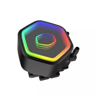 Cooler Master Wasserkühlung MasterLiquid 240 Core II, 2x120mm, LGA1851, AM5, schwarz
