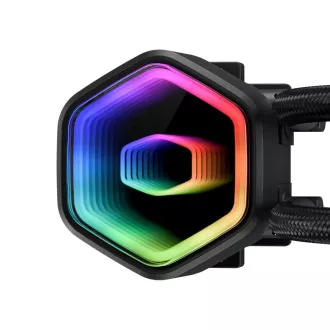 Cooler Master Wasserkühlung MasterLiquid 240 Core II, 2x120mm, LGA1851, AM5, schwarz