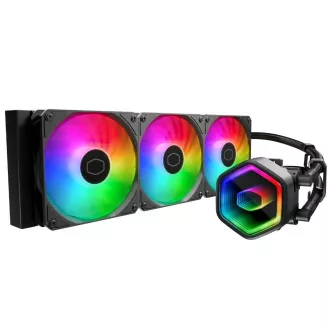 Cooler Master Wasserkühlung MasterLiquid 360 Core II, 3x120mm, LGA1851, AM5, schwarz Cooler Master Wasserkühlung MasterLiquid 360 Core II, 3x120mm, LGA1851, AM5, schwarz