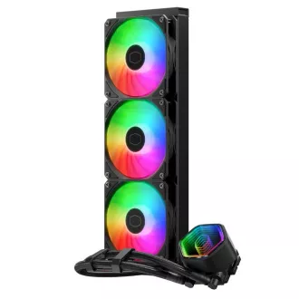 Cooler Master Wasserkühlung MasterLiquid 360 Core II, 3x120mm, LGA1851, AM5, schwarz Cooler Master Wasserkühlung MasterLiquid 360 Core II, 3x120mm, LGA1851, AM5, schwarz