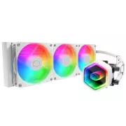 Cooler Master Wasserkühlung MasterLiquid 360 Core II, 3x120mm, LGA1851, AM5, weiß