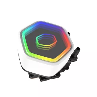 Cooler Master Wasserkühlung MasterLiquid 360 Core II, 3x120mm, LGA1851, AM5, weiß Cooler Master Wasserkühlung MasterLiquid 360 Core II, 3x120mm, LGA1851, AM5, weiß