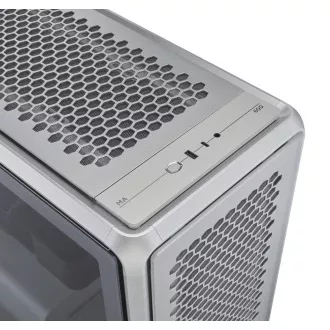 Cooler Master Gehäuse MasterFrame 600, Transparentes Seitenteil, ATX, 3x 140mm ARGB Lüfter, 1x 120mm ARGB Lüfter, ARGB Hub, Silber Cooler Master Gehäuse MasterFrame 600, Transparentes Seitenteil, ATX, 3x 140mm ARGB Lüfter, 1x 120mm ARGB Lüfter, ARGB Hub, Silber