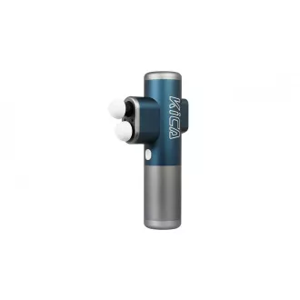KiCA Pro Massagepistole, Touchscreen, 3 Modi, 3 Köpfe, Doppelpenetration, Flugzeugaluminium, blau KiCA Pro Massagepistole, Touchscreen, 3 Modi, 3 Köpfe, Doppelpenetration, Flugzeugaluminium, blau