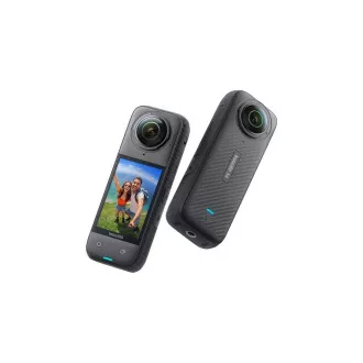 Insta360 X4 Action-Kamera, 8K/30 fps, 4K/bis zu 100 fps, 6-Achsen-Gyroskop, 360° Ansicht, Active HDR, wasserdicht Insta360 X4 Action-Kamera, 8K/30 fps, 4K/bis zu 100 fps, 6-Achsen-Gyroskop, 360° Ansicht, Active HDR, wasserdicht