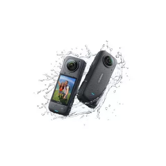 Insta360 X4 Action-Kamera, 8K/30 fps, 4K/bis zu 100 fps, 6-Achsen-Gyroskop, 360° Ansicht, Active HDR, wasserdicht Insta360 X4 Action-Kamera, 8K/30 fps, 4K/bis zu 100 fps, 6-Achsen-Gyroskop, 360° Ansicht, Active HDR, wasserdicht