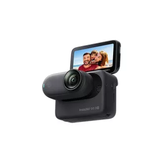Insta360 GO 3S - 64GB Miniatur-Magnet-Action-Kamera, Schwarz