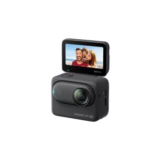 Insta360 GO 3S - 64GB Miniatur-Magnet-Action-Kamera, Schwarz