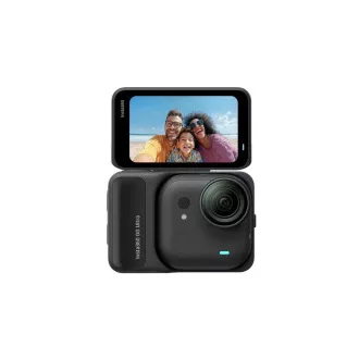 Insta360 GO Ultra Miniatur-Actionkamera, 4K Ultra HD, 60fps, magnetisches Befestigungssystem, schwarz