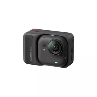 Insta360 GO Ultra Miniatur-Actionkamera, 4K Ultra HD, 60fps, magnetisches Befestigungssystem, schwarz