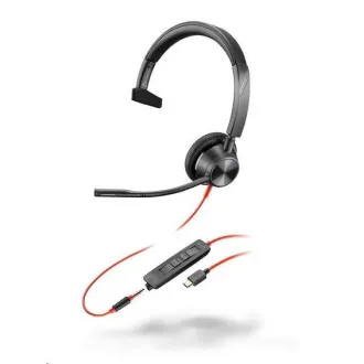 Poly Blackwire 3315 Headset, 3,5 mm Klinke USB-C/A Adapter, mono Poly Blackwire 3315 Headset, 3,5 mm Klinke USB-C/A Adapter, mono