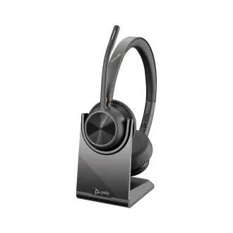 Poly Voyager 4320 MS Teams schnurloses Headset, BT700 USB-A/C-Adapter, Stereo Poly Voyager 4320 MS Teams schnurloses Headset, BT700 USB-A/C-Adapter, Stereo