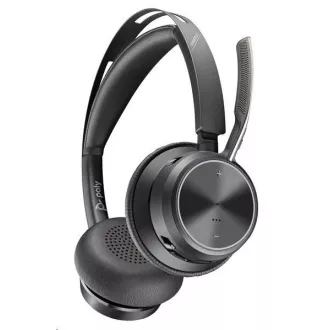 Poly Voyager Focus 2 schnurloses Headset, USB-A/C-Adapter, Stereo Poly Voyager Focus 2 schnurloses Headset, USB-A/C-Adapter, Stereo