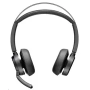 Poly Voyager Focus 2 MS Teams schnurloses Headset, USB-A/C-Adapter, Stereo