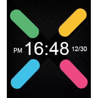 Garett Smartwatch Kids Tech 4G Schwarz Klettverschluss Garett Smartwatch Kids Tech 4G Schwarz Klettverschluss