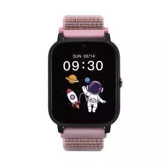Garett Smartwatch Kinder Tech 4G Rosa Klettverschluss