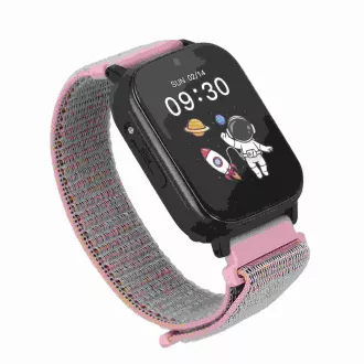 Garett Smartwatch Kinder Tech 4G Rosa Klettverschluss