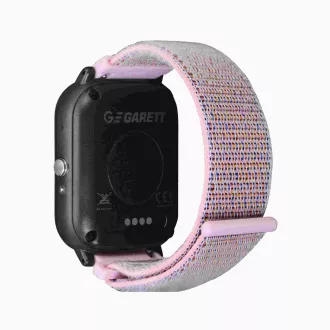 Garett Smartwatch Kinder Tech 4G Rosa Klettverschluss