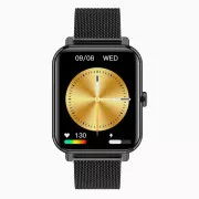 Garett Smartwatch GRC CLASSIC Schwarzer Stahl