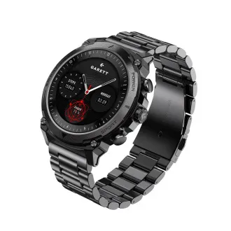 Garett Smartwatch Atom Schwarz Stahl Garett Smartwatch Atom Schwarz Stahl