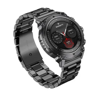 Garett Smartwatch Atom Schwarz Stahl Garett Smartwatch Atom Schwarz Stahl